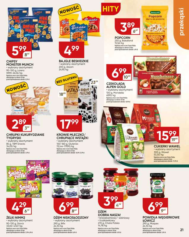 Chata Polska - gazetka promocyjna Gazetka od czwartku 20.11 do niedzieli 30.11 - strona 21