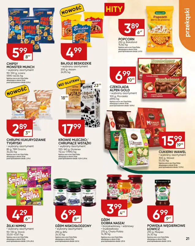 Chata Polska - gazetka promocyjna Gazetka od czwartku 20.11 do niedzieli 30.11 - strona 21