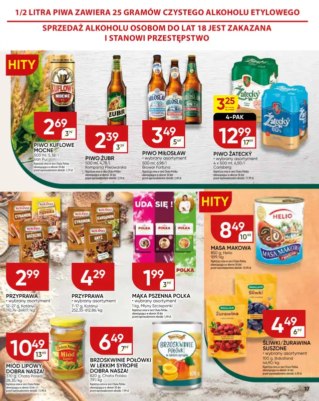 Chata Polska - gazetka promocyjna Gazetka od czwartku 20.11 do niedzieli 30.11 - strona 17