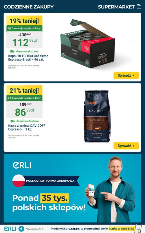 Erli - gazetka promocyjna Black Weeks - Supertanio dla malucha i dla pupila! od poniedziałku 10.11 do niedzieli 16.11 - strona 6