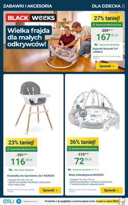 Erli - gazetka promocyjna Black Weeks - Supertanio dla malucha i dla pupila! od poniedziałku 10.11 do niedzieli 16.11 - strona 2
