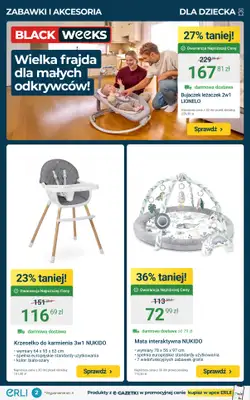 Erli - gazetka promocyjna Black Weeks - Supertanio dla malucha i dla pupila! od poniedziałku 10.11 do niedzieli 16.11 - strona 2