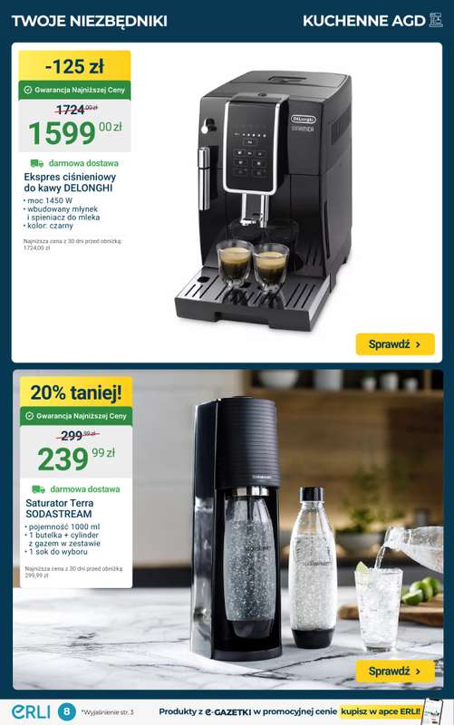 Erli - gazetka promocyjna Black Weeks - Elektronika i AGD najtaniej! od poniedziałku 10.11 do niedzieli 16.11 - strona 8
