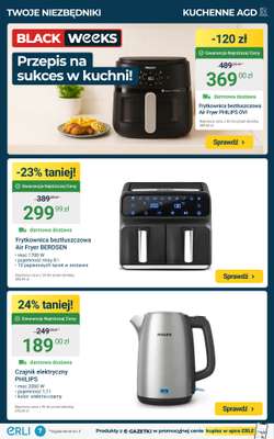 Erli - gazetka promocyjna Black Weeks - Elektronika i AGD najtaniej! od poniedziałku 10.11 do niedzieli 16.11 - strona 7