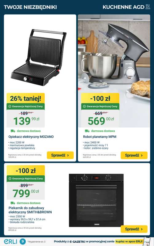 Erli - gazetka promocyjna Black Weeks - Elektronika i AGD najtaniej! od poniedziałku 10.11 do niedzieli 16.11 - strona 9