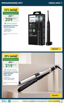 Erli - gazetka promocyjna Black Weeks - Elektronika i AGD najtaniej! od poniedziałku 10.11 do niedzieli 16.11 - strona 6
