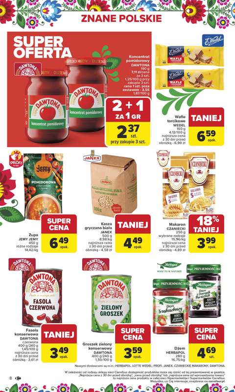Carrefour - gazetka promocyjna Gazetka Carrefour od poniedziałku od poniedziałku 10.11 do soboty 15.11 - strona 10