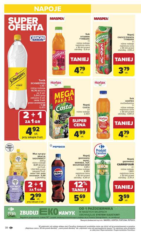 Carrefour - gazetka promocyjna Gazetka Carrefour od poniedziałku od poniedziałku 10.11 do soboty 15.11 - strona 40