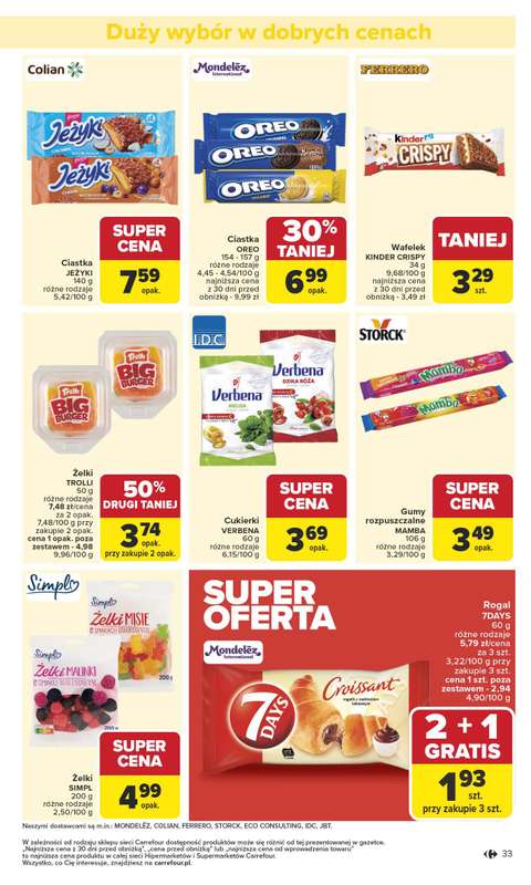 Carrefour - gazetka promocyjna Gazetka Carrefour od poniedziałku od poniedziałku 10.11 do soboty 15.11 - strona 35