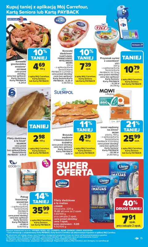 Carrefour - gazetka promocyjna Gazetka Carrefour od poniedziałku od poniedziałku 10.11 do soboty 15.11 - strona 17
