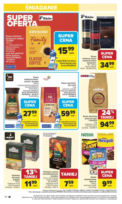 Carrefour - gazetka promocyjna Gazetka Carrefour od poniedziałku od poniedziałku 10.11 do soboty 15.11 - strona 36