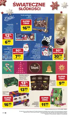 Carrefour - gazetka promocyjna Gazetka Święta spełnionych marzeń od poniedziałku 10.11 do soboty 29.11 - strona 30