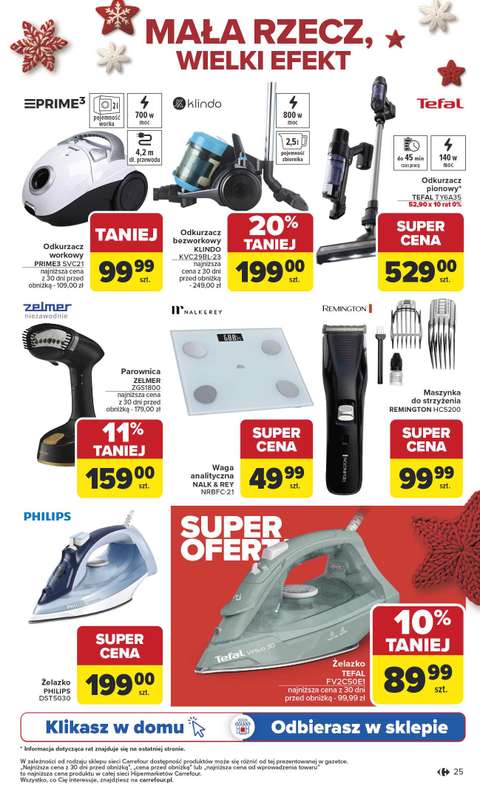 Carrefour - gazetka promocyjna Gazetka Święta spełnionych marzeń od poniedziałku 10.11 do soboty 29.11 - strona 25