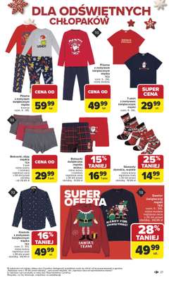 Carrefour - gazetka promocyjna Gazetka Święta spełnionych marzeń od poniedziałku 10.11 do soboty 29.11 - strona 21