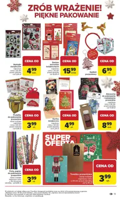 Carrefour - gazetka promocyjna Gazetka Święta spełnionych marzeń od poniedziałku 10.11 do soboty 29.11 - strona 13