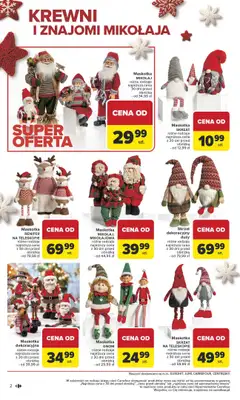 Carrefour - gazetka promocyjna Gazetka Święta spełnionych marzeń od poniedziałku 10.11 do soboty 29.11 - strona 2