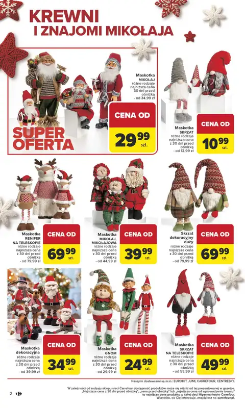 Carrefour - gazetka promocyjna Gazetka Święta spełnionych marzeń   - strona 2