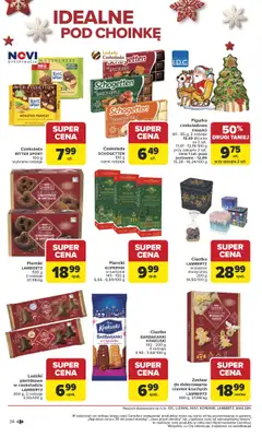 Carrefour - gazetka promocyjna Gazetka Święta spełnionych marzeń od poniedziałku 10.11 do soboty 29.11 - strona 34