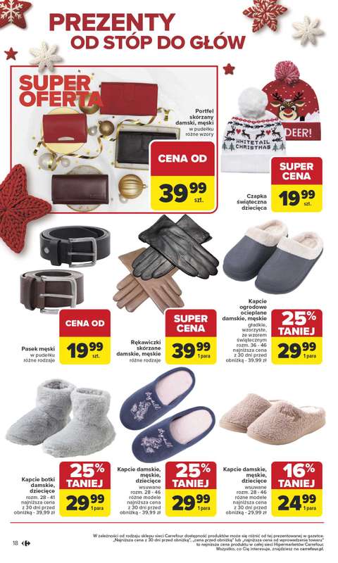 Carrefour - gazetka promocyjna Gazetka Święta spełnionych marzeń od poniedziałku 10.11 do soboty 29.11 - strona 18