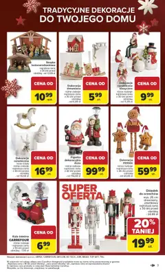 Carrefour - gazetka promocyjna Gazetka Święta spełnionych marzeń od poniedziałku 10.11 do soboty 29.11 - strona 3