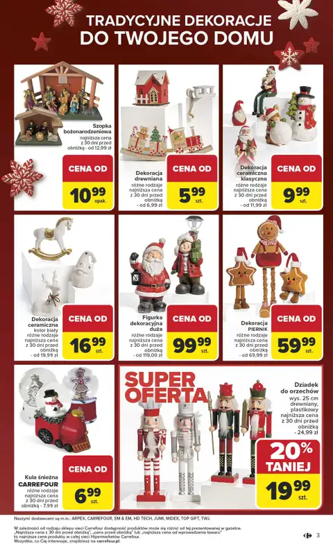 Carrefour - gazetka promocyjna Gazetka Święta spełnionych marzeń   - strona 3