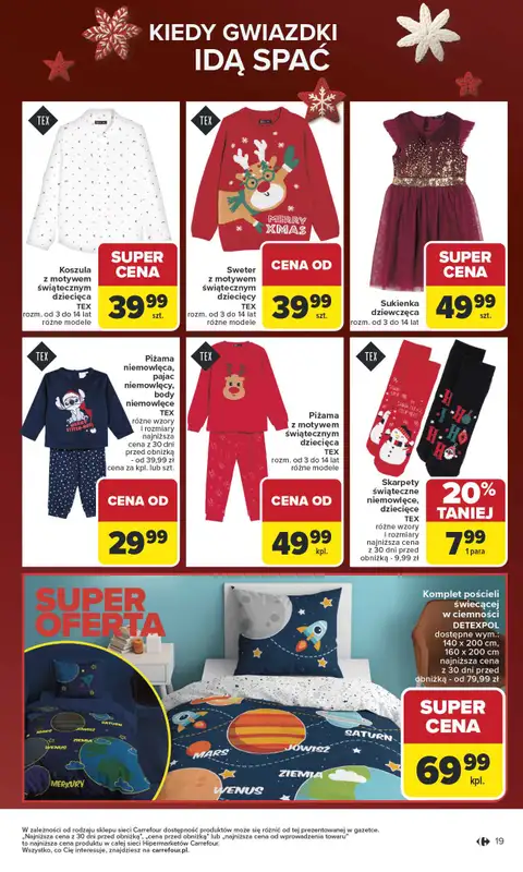 Carrefour - gazetka promocyjna Gazetka Święta spełnionych marzeń od poniedziałku 10.11 do soboty 29.11 - strona 19