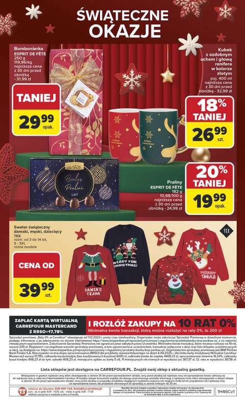 Carrefour - gazetka promocyjna Gazetka Święta spełnionych marzeń od poniedziałku 10.11 do soboty 29.11 - strona 36