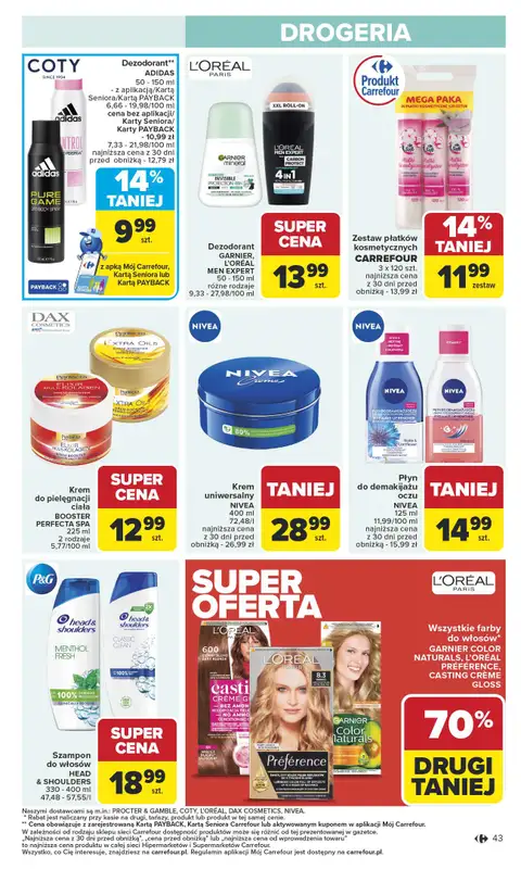 Carrefour Market - gazetka promocyjna Gazetka Carrefour Market od poniedziałku od poniedziałku 10.11 do soboty 15.11 - strona 45
