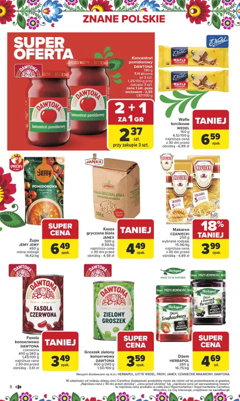 Carrefour Market - gazetka promocyjna Gazetka Carrefour Market od poniedziałku od poniedziałku 10.11 do soboty 15.11 - strona 10