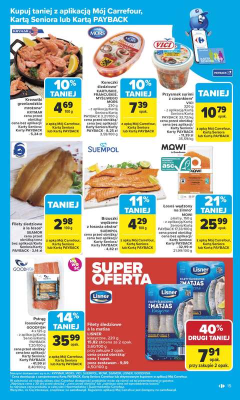 Carrefour Market - gazetka promocyjna Gazetka Carrefour Market od poniedziałku od poniedziałku 10.11 do soboty 15.11 - strona 17