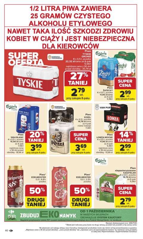 Carrefour Market - gazetka promocyjna Gazetka Carrefour Market od poniedziałku od poniedziałku 10.11 do soboty 15.11 - strona 42