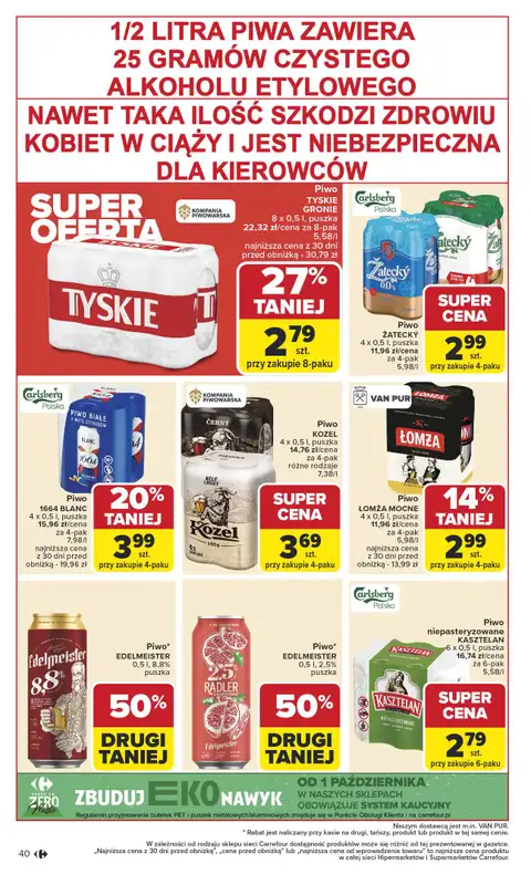 Carrefour Market - gazetka promocyjna Gazetka Carrefour Market od poniedziałku od poniedziałku 10.11 do soboty 15.11 - strona 42