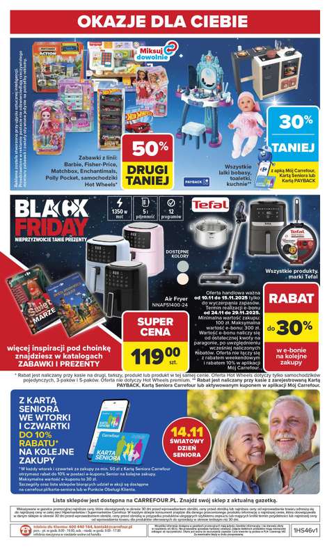 Carrefour Market - gazetka promocyjna Gazetka Carrefour Market od poniedziałku od poniedziałku 10.11 do soboty 15.11 - strona 50