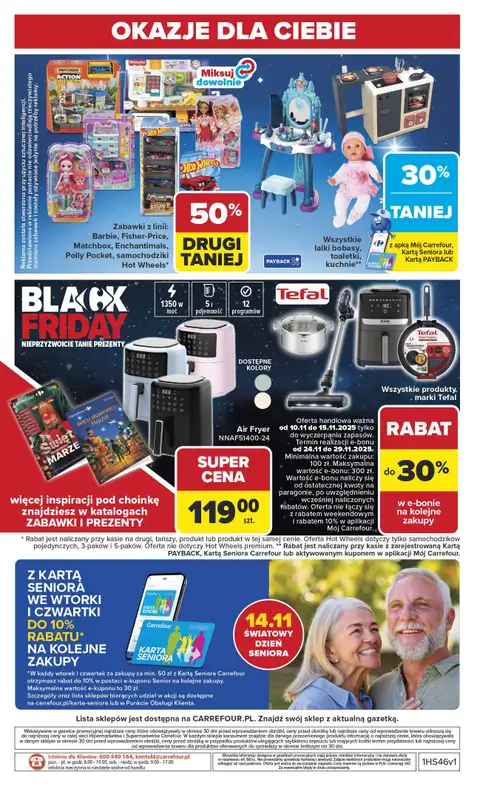 Carrefour Market - gazetka promocyjna Gazetka Carrefour Market od poniedziałku od poniedziałku 10.11 do soboty 15.11 - strona 50