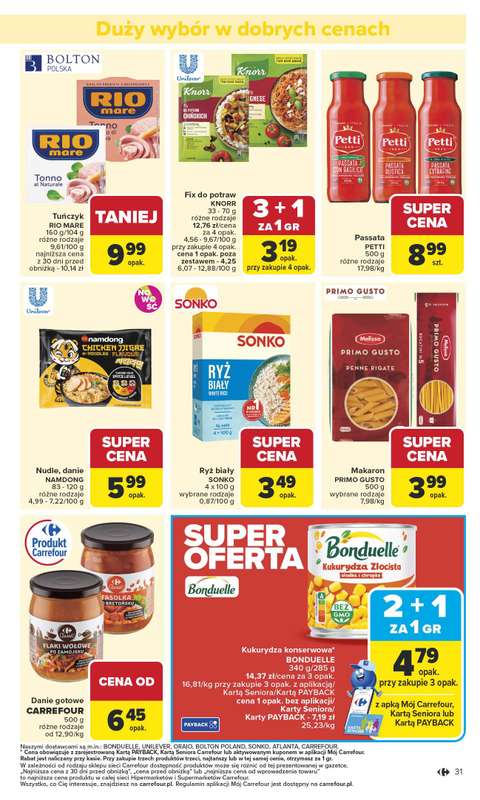 Carrefour Market - gazetka promocyjna Gazetka Carrefour Market od poniedziałku od poniedziałku 10.11 do soboty 15.11 - strona 33