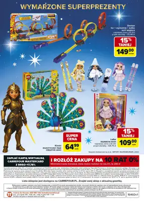 Carrefour Market - gazetka promocyjna Gazetka Zabawki od poniedziałku 10.11 do wtorku 23.12 - strona 16