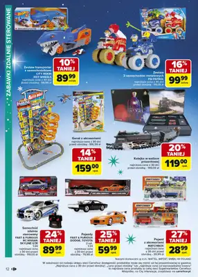 Carrefour Market - gazetka promocyjna Gazetka Zabawki od poniedziałku 10.11 do wtorku 23.12 - strona 12