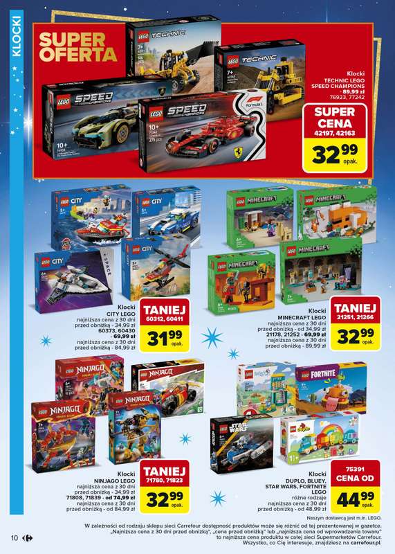 Carrefour Market - gazetka promocyjna Gazetka Zabawki od poniedziałku 10.11 do wtorku 23.12 - strona 10