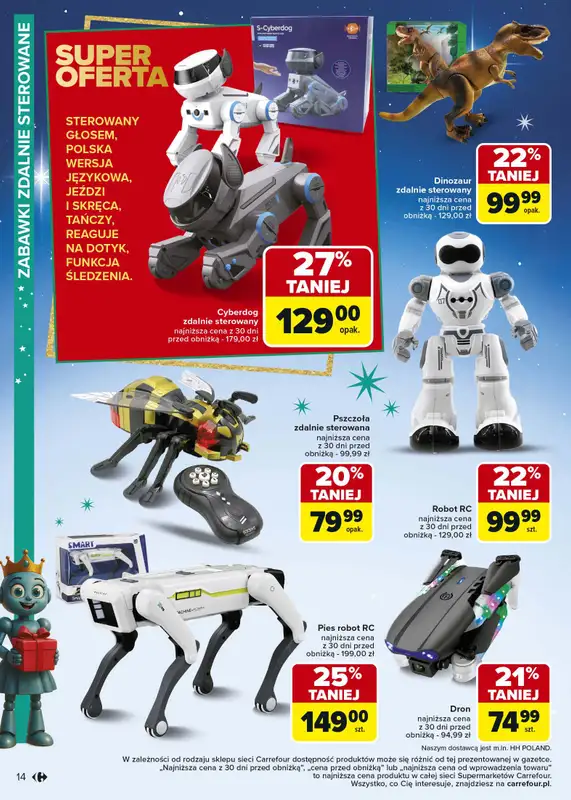 Carrefour Market - gazetka promocyjna Gazetka Zabawki od poniedziałku 10.11 do wtorku 23.12 - strona 14