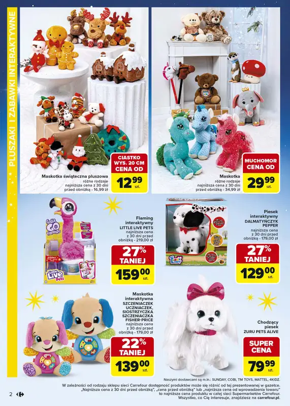 Carrefour Market - gazetka promocyjna Gazetka Zabawki od poniedziałku 10.11 do wtorku 23.12 - strona 2