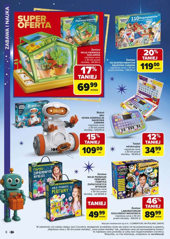 Carrefour Market - gazetka promocyjna Gazetka Zabawki od poniedziałku 10.11 do wtorku 23.12 - strona 8