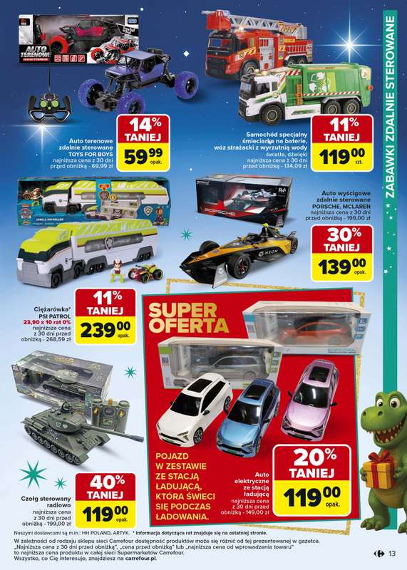 Carrefour Market - gazetka promocyjna Gazetka Zabawki od poniedziałku 10.11 do wtorku 23.12 - strona 13