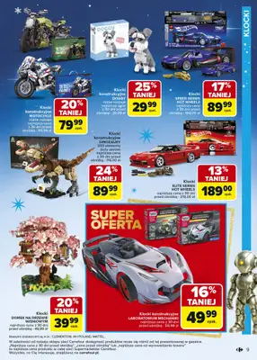 Carrefour Market - gazetka promocyjna Gazetka Zabawki od poniedziałku 10.11 do wtorku 23.12 - strona 9