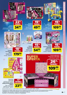 Carrefour Market - gazetka promocyjna Gazetka Zabawki od poniedziałku 10.11 do wtorku 23.12 - strona 7