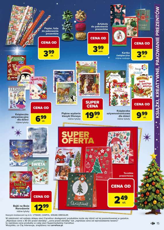 Carrefour Market - gazetka promocyjna Gazetka Zabawki od poniedziałku 10.11 do wtorku 23.12 - strona 15