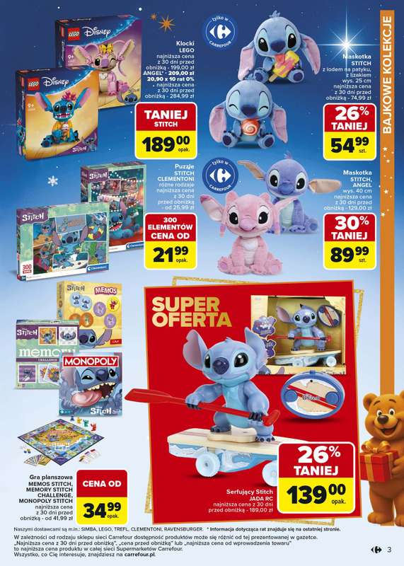 Carrefour Market - gazetka promocyjna Gazetka Zabawki od poniedziałku 10.11 do wtorku 23.12 - strona 3
