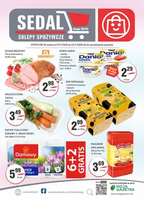 Sedal - gazetka promocyjna Gazetka od środy 12.11 do soboty 22.11