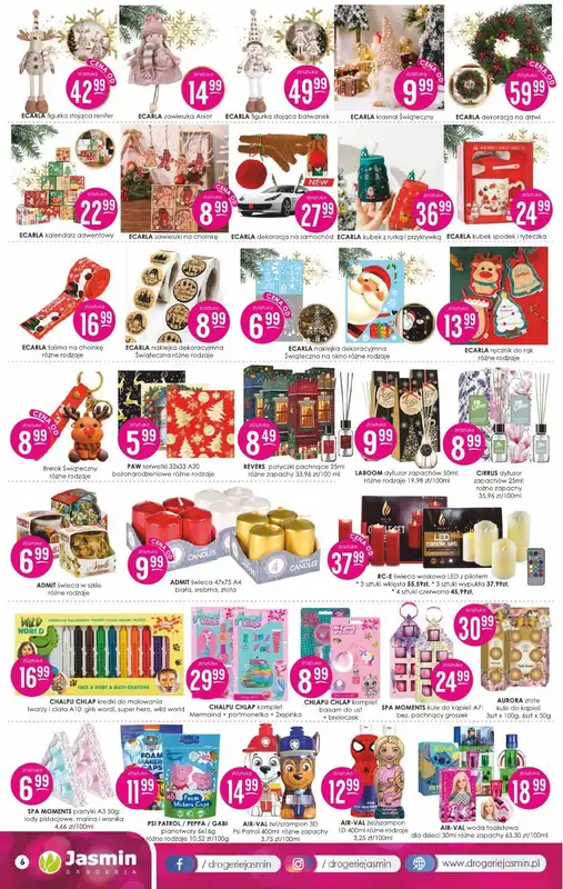 Drogerie Jasmin - gazetka promocyjna Gazetka od poniedziałku 10.11 do soboty 29.11 - strona 6