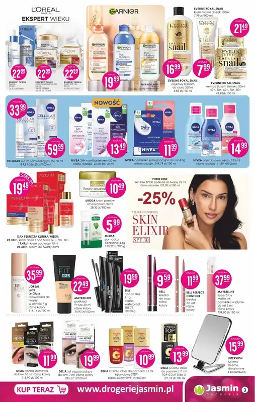 Drogerie Jasmin - gazetka promocyjna Gazetka od poniedziałku 10.11 do soboty 29.11 - strona 3