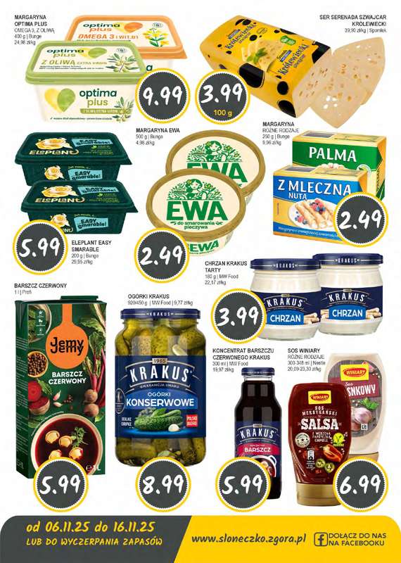 Słoneczko - gazetka promocyjna Gazetka od czwartku 06.11 do niedzieli 16.11 - strona 4
